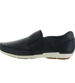 mocassins - Elégant - homme - Synthétique - Bleu Marine - Rieker