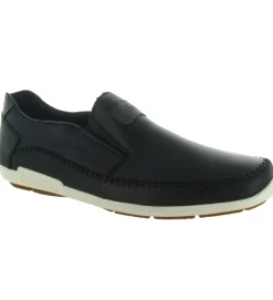mocassins - Elégant - homme - Synthétique - Bleu Marine - Rieker