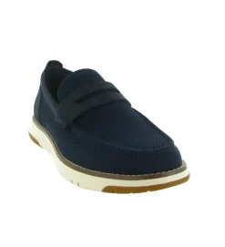 mocassins - Elégant - homme - Textile - Bleu Marine - Schmoove