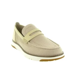 mocassins - Elégant - homme - Textile - Beige - Schmoove