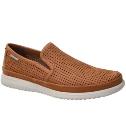 mocassins - Elégant - homme - Toile - Marron - Mephisto