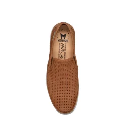 mocassins - Elégant - homme - Toile - Marron - Mephisto