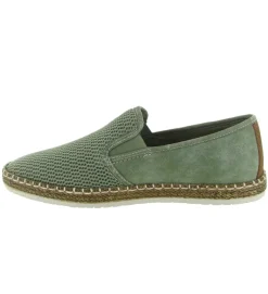 mocassins - Elégant - homme - Toile - Kaki - Rieker