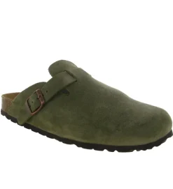 nu pieds - Mules et Tongs - homme - Cuir - Kaki - Armando