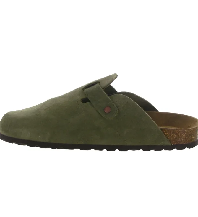 nu pieds - Mules et Tongs - homme - Cuir - Kaki - Armando