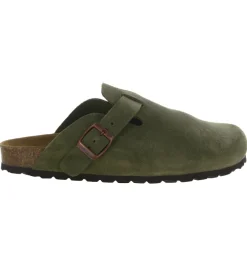 nu pieds - Mules et Tongs - homme - Cuir - Kaki - Armando