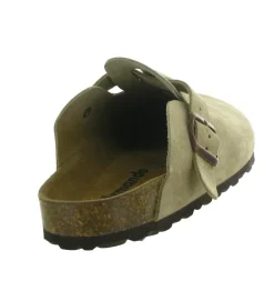 nu pieds - Mules et Tongs - homme - Cuir - Taupe - Armando
