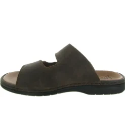 nu pieds - Mules et Tongs - homme - Cuir - Marron - Rieker