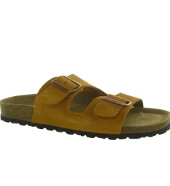 nu pieds - Mules et Tongs - homme - Cuir - Camel - Armando