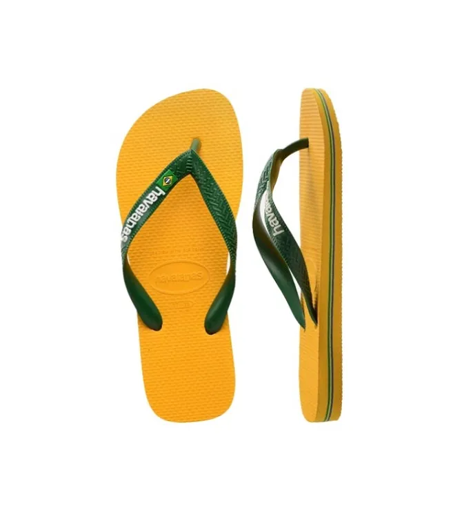 nu pieds - Mules et Tongs - homme - Synthétique - Jaune - Havaianas