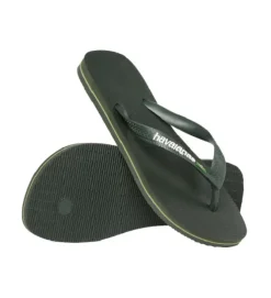 nu pieds - Mules et Tongs - homme - Synthétique - Kaki - Havaianas