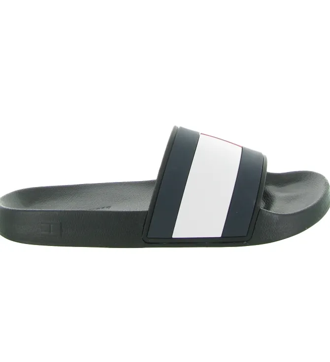 nu pieds - Mules et Tongs - homme - Synthétique - Noir - Tommy hilfiger