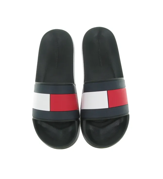 nu pieds - Mules et Tongs - homme - Synthétique - Noir - Tommy hilfiger