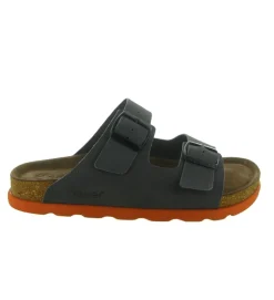 nu pieds - Sandales - homme - Cuir - Gris - Rieker