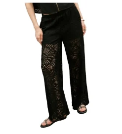 pantalon - CHINO - vetement femme - Coton - Noir - Freeman t.porter