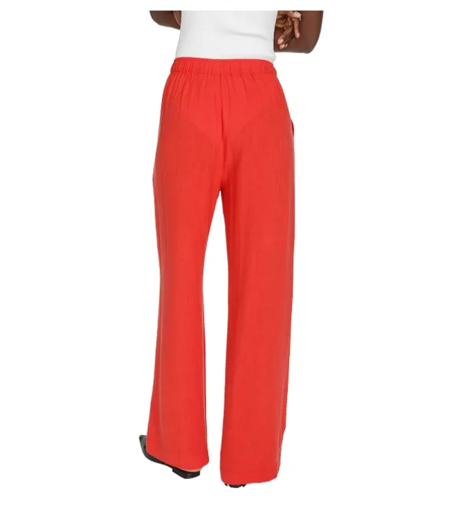 pantalon - DROIT - vetement femme - Textile - Orange - Grace and mila