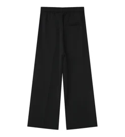 pantalon - DROIT - vetement femme - Coton - Noir - Grace and mila