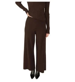 pantalon - DROIT - vetement femme - Textile - Marron - Grace and mila