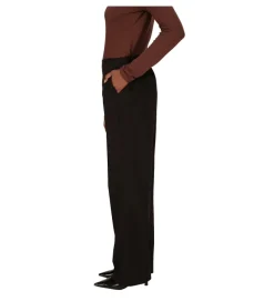 pantalon - DROIT - vetement femme - Textile - Noir - Grace and mila