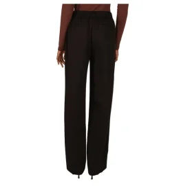 pantalon - DROIT - vetement femme - Textile - Noir - Grace and mila