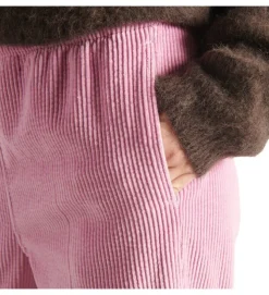pantalon - DROIT - vetement femme - Coton - Rose - American vintage
