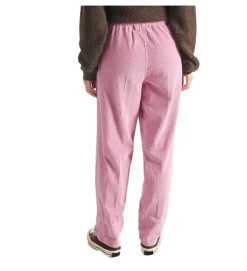 pantalon - DROIT - vetement femme - Coton - Rose - American vintage