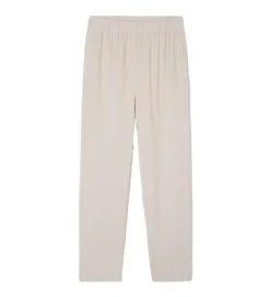 pantalon - DROIT - vetement femme - Coton - Beige - American vintage