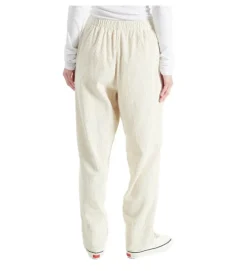 pantalon - DROIT - vetement femme - Coton - Beige - American vintage