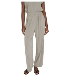 pantalon - DROIT - vetement femme - Textile - Kaki - Grace and mila