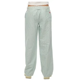 pantalon - DROIT - vetement femme - Coton - Vert - Superdry