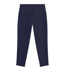 pantalon - DROIT - vetement femme - Coton - Bleu Marine - Imperial fashion
