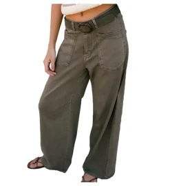pantalon - JEANS - vetement femme - Jeans - Kaki - Freeman t.porter