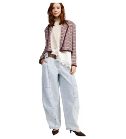 pantalon - JEANS - vetement femme - Coton - Bleu Marine - Dixie
