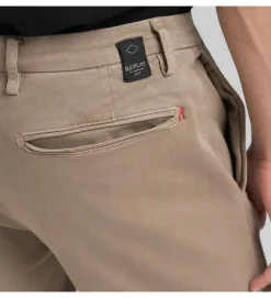 pantalon - JEANS - vetement homme - Coton - Beige - Replay