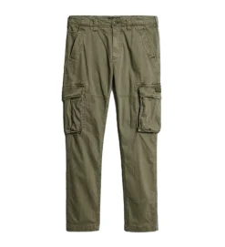 pantalon - POCHES LATERALES - vetement homme - Coton - Kaki - Superdry