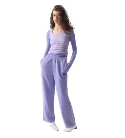 pantalon - SURVETEMENT - vetement femme - Coton - Violet - American vintage