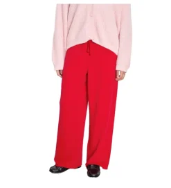 pantalon - SURVETEMENT - vetement femme - Coton - Rouge - American vintage