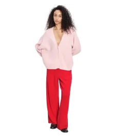pantalon - SURVETEMENT - vetement femme - Coton - Rouge - American vintage