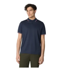 polo - MANCHE COURTE - vetement homme - Coton - Bleu Marine - Save the duck