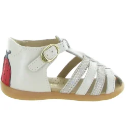 pre marche du 16 au 23 - - bebe fille - Cuir - Beige - Babybotte