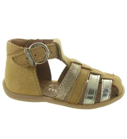pre marche du 16 au 23 - - bebe fille - Cuir - Camel - Bellamy