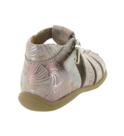 pre marche du 16 au 23 - - bebe fille - Cuir - Rose - Bellamy