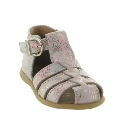 pre marche du 16 au 23 - - bebe fille - Cuir - Rose - Bellamy