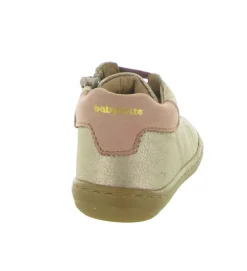 pre marche du 16 au 23 - - bebe fille - Cuir - Or - Babybotte