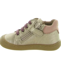 pre marche du 16 au 23 - - bebe fille - Cuir - Or - Babybotte
