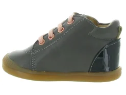 pre marche du 16 au 23 - - bebe fille - Cuir - Gris - Babybotte