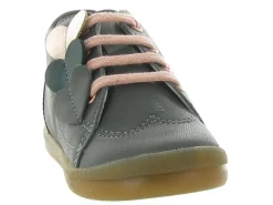 pre marche du 16 au 23 - - bebe fille - Cuir - Gris - Babybotte
