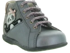 pre marche du 16 au 23 - - bebe fille - Cuir - Argent - Bopy