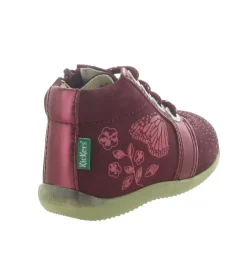 pre marche du 16 au 23 - - bebe fille - Cuir - Rose - Kickers