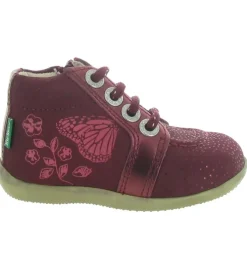pre marche du 16 au 23 - - bebe fille - Cuir - Rose - Kickers